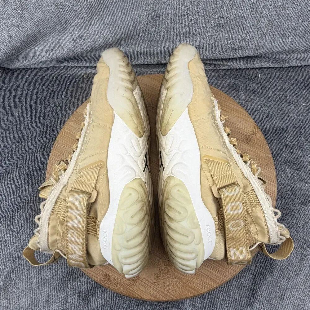 Jordan Proto-React Shoes Mens Size 8.5 Beige Basketball Sneakers BV1654-200